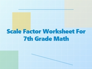 Exploring Scale Factors in Geometric Figures